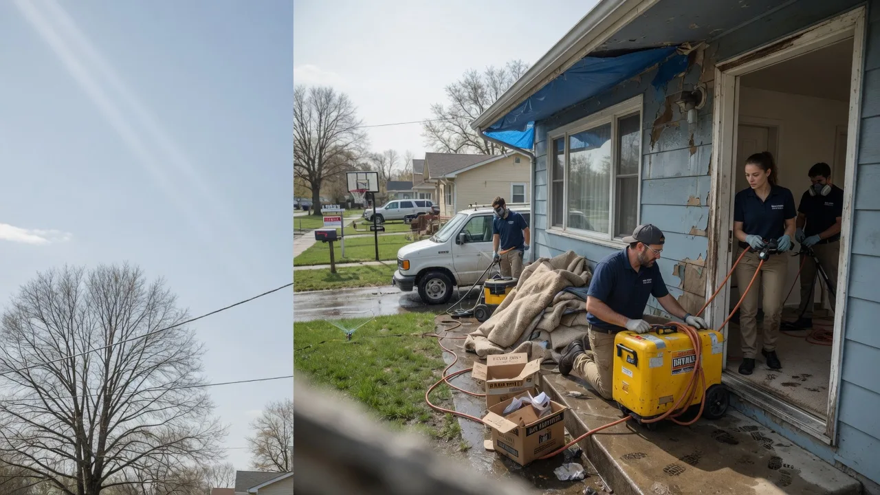 Basement Flood Cleanup in Walkersville, WV near me